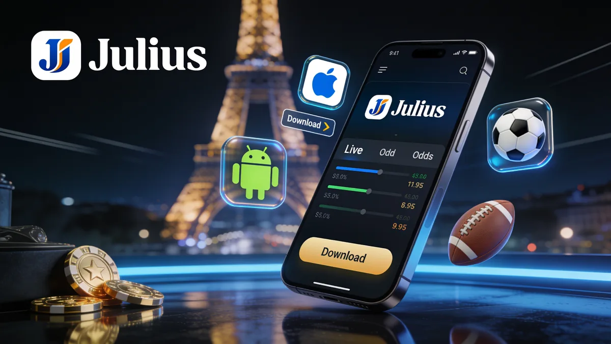 Application mobile Julius Casino pour les joueurs en France