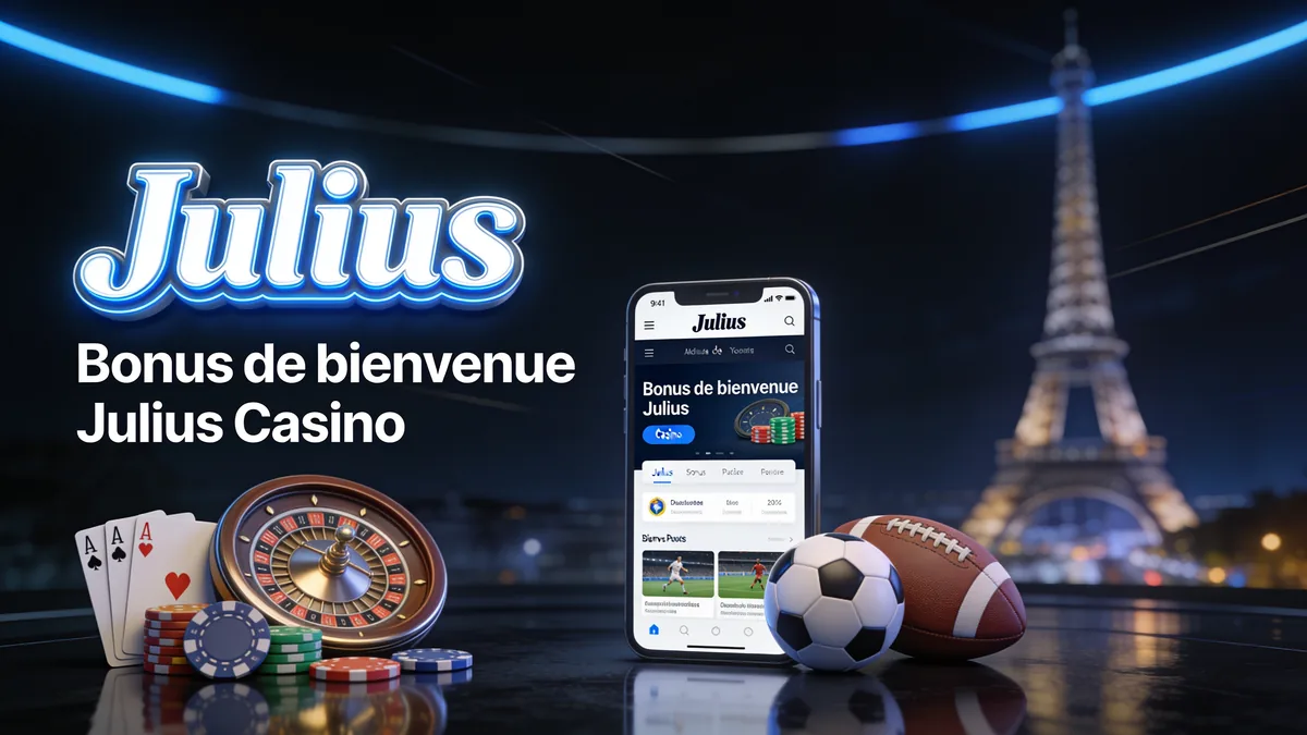 Bonus de bienvenue Julius Casino pour les joueurs en France